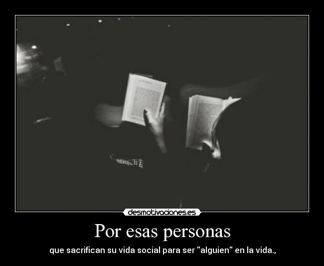 Por esas personas - 