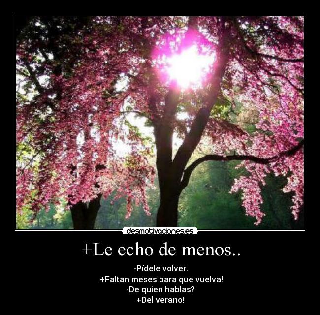 +Le echo de menos.. - 
