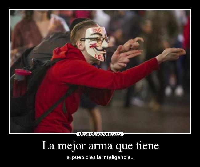 carteles are anonymous are legion desmotivaciones