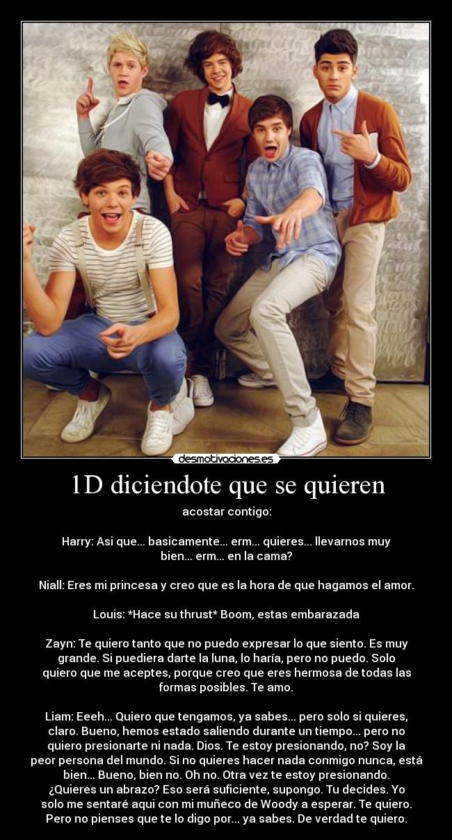 1D diciendote que se quieren - 