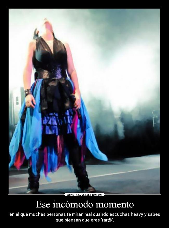 Ese incómodo momento -