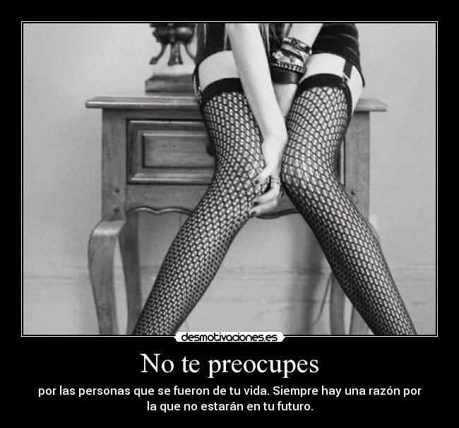 No te preocupes - 