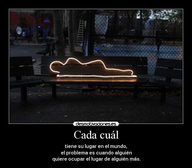 Cada cuál - 
