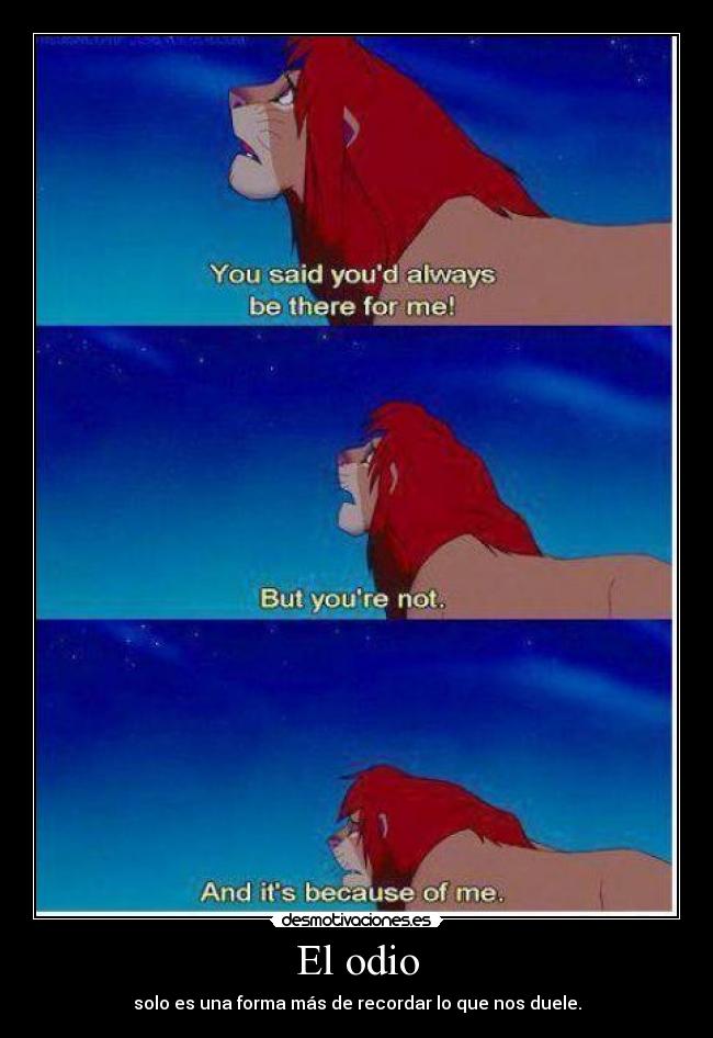El odio - 