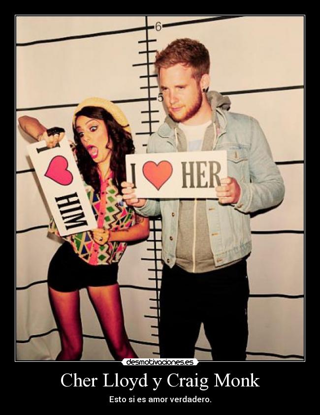 Cher Lloyd y Craig Monk -