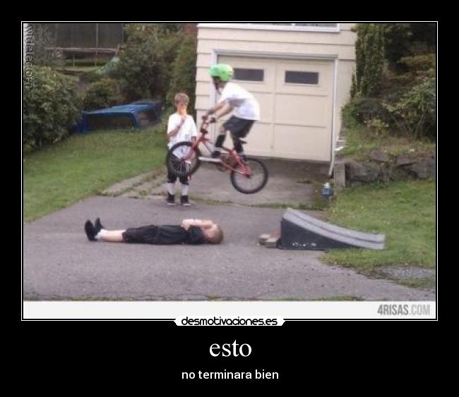 esto - no terminara bien