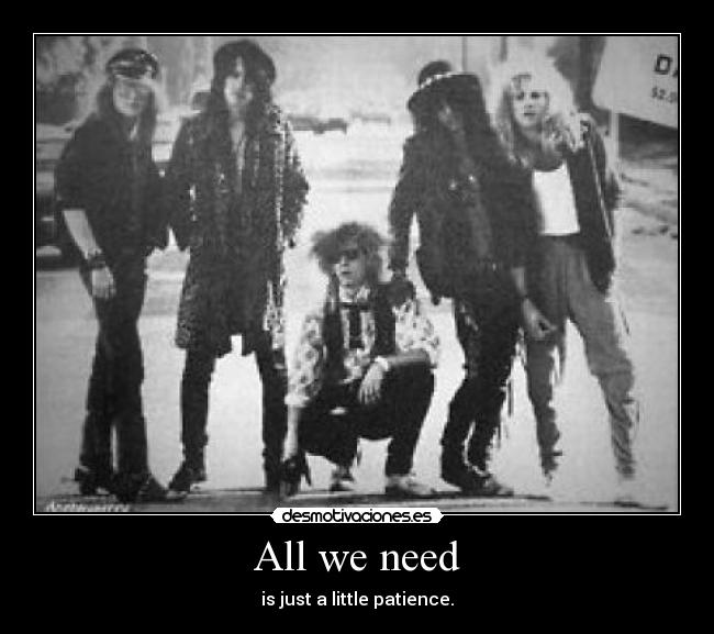 All we need - 