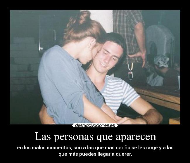 Las personas que aparecen -