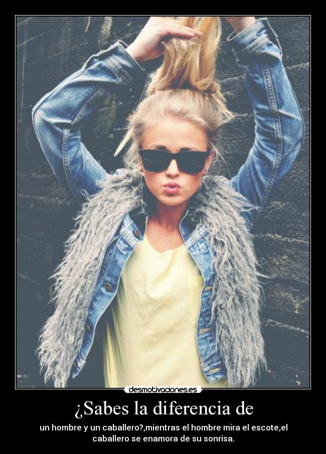 ¿Sabes la diferencia de -