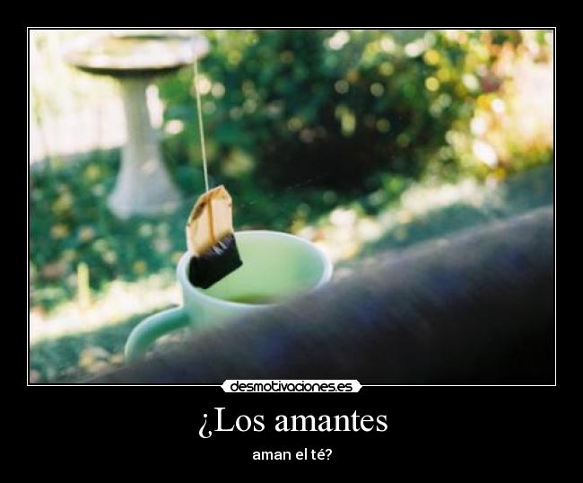 ¿Los amantes -