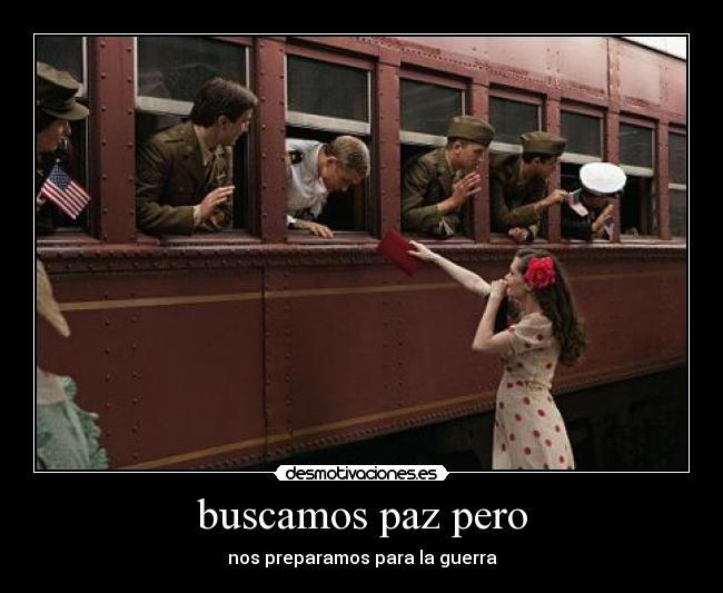 buscamos paz pero - 