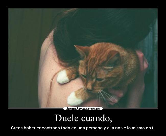 Duele cuando, - 