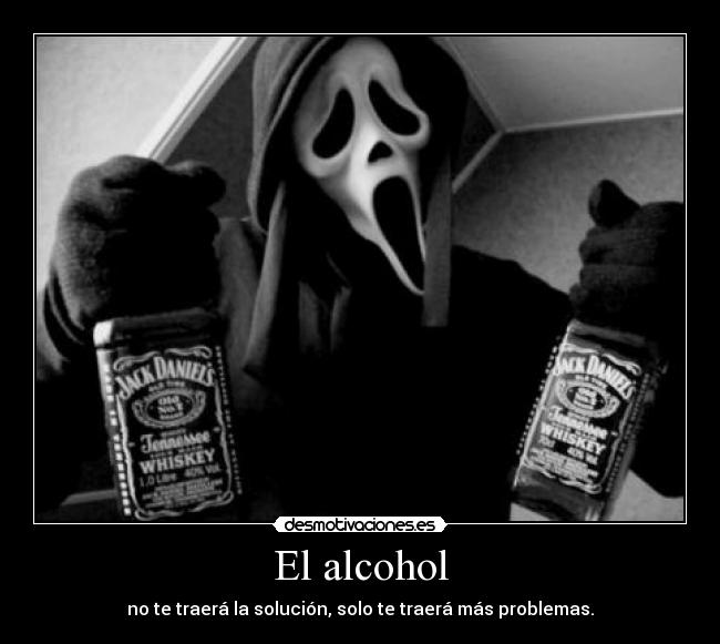 El alcohol -