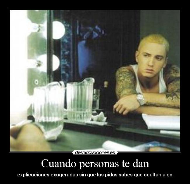 Cuando personas te dan - 