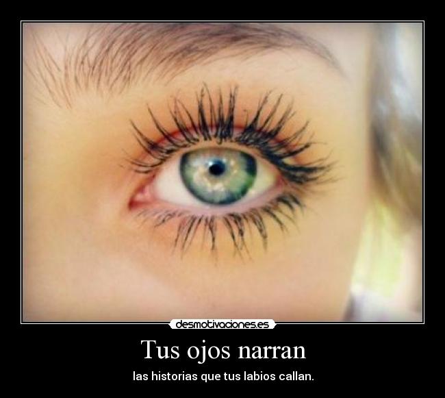 carteles ojos desmotivaciones