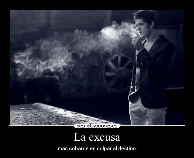 carteles excusa desmotivaciones