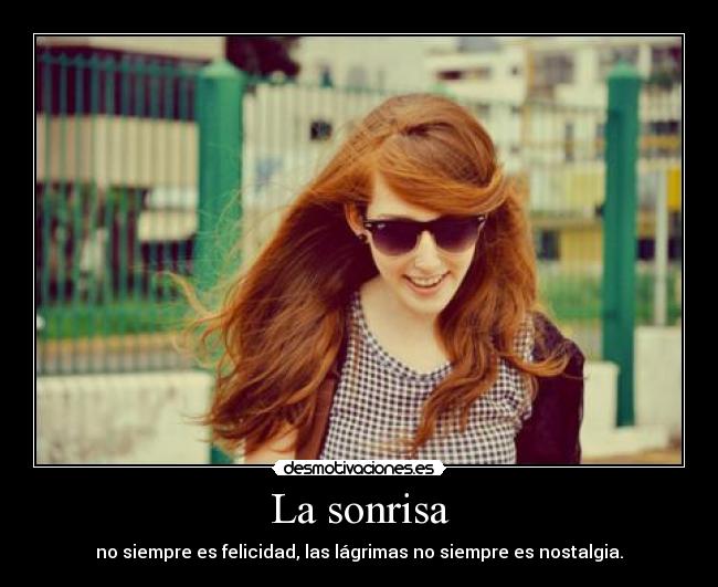 La sonrisa -