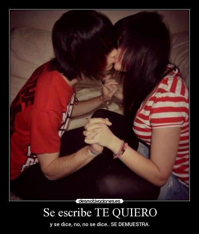 Se escribe TE QUIERO - 