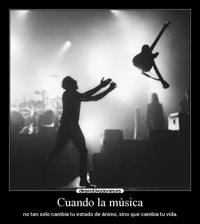 Cuando la música -