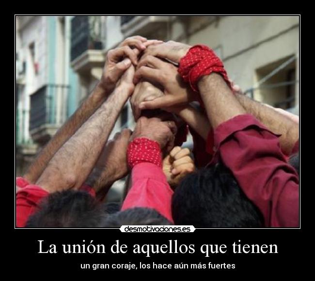 La unión de aquellos que tienen -