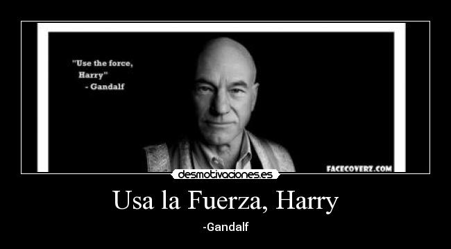 Usa la Fuerza, Harry -