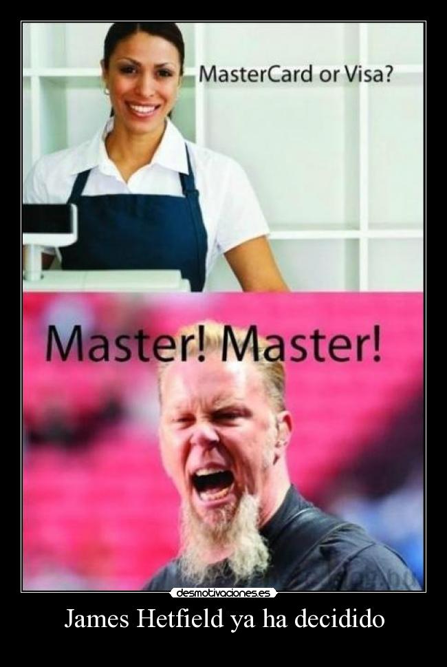 James Hetfield ya ha decidido -