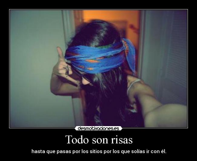 Todo son risas -