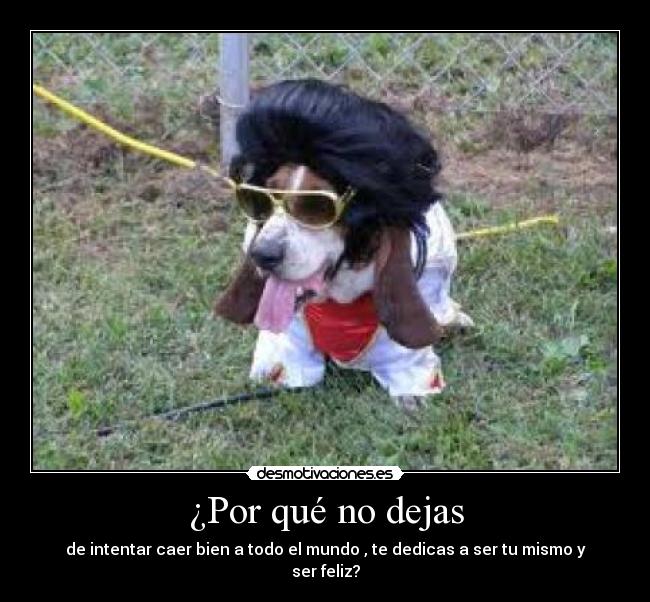 ¿Por qué no dejas - 