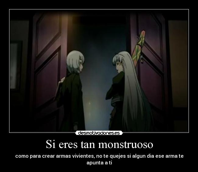 carteles black lagoon gemelos vampiros las armas vivientes pueden apuntar sus creadores desmotivaciones