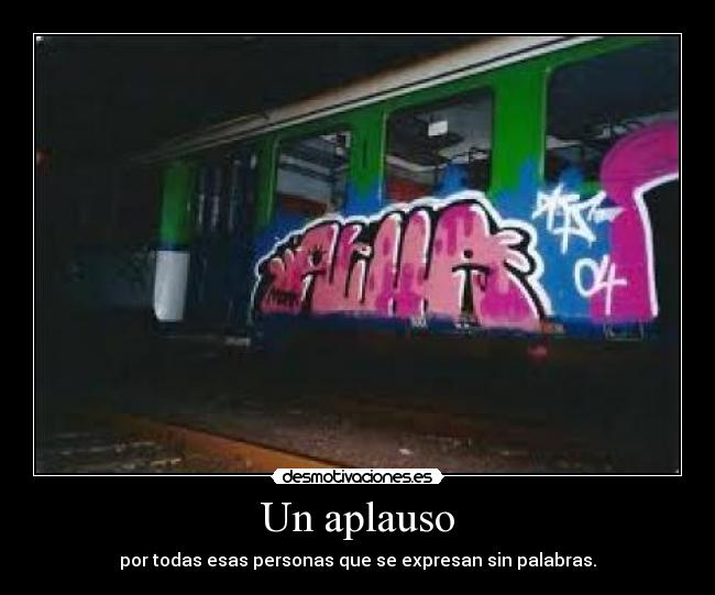 Un aplauso -