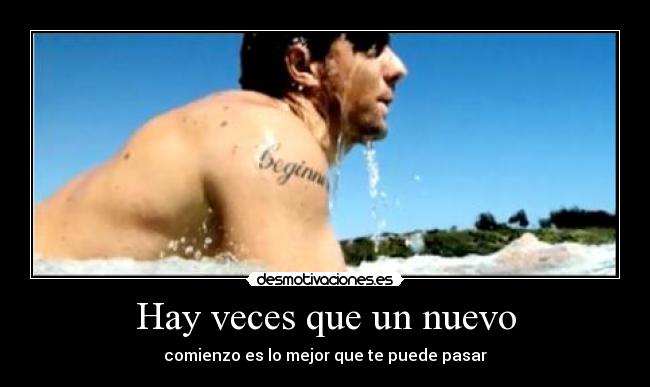 carteles beginning nuevos comienzos desmotivaciones