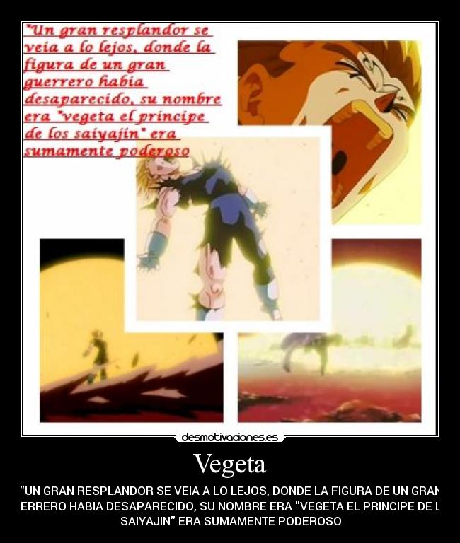 carteles vegeta son goku desmotivaciones