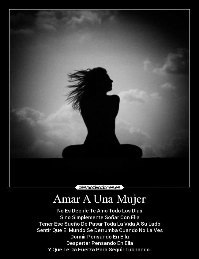 Amar A Una Mujer -