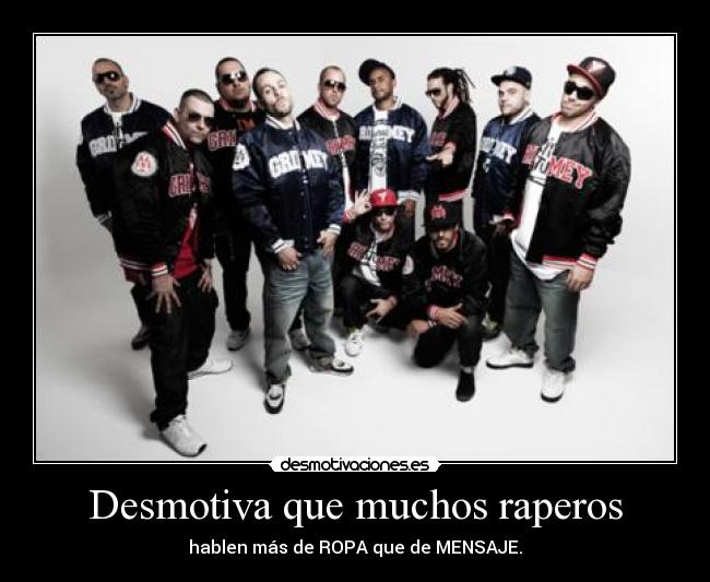 carteles rap desmotivaciones