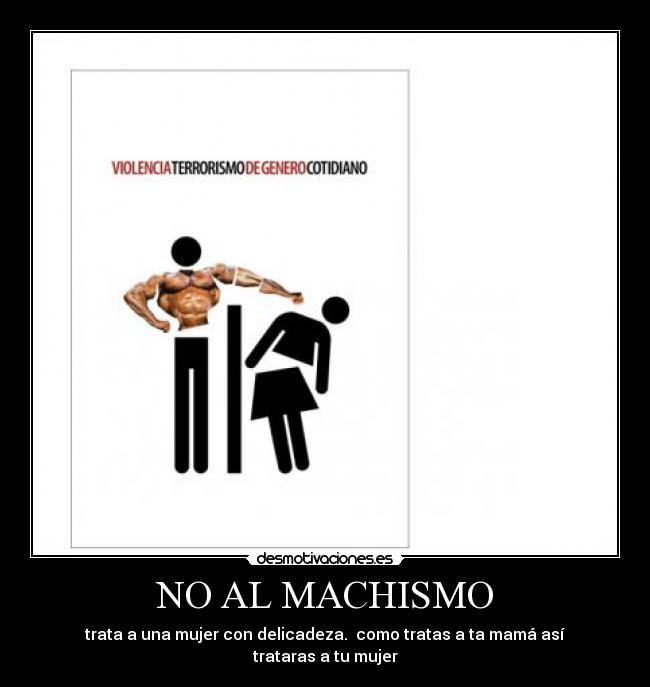 NO AL MACHISMO -