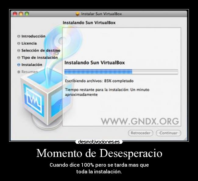 Momento de Desesperacio -