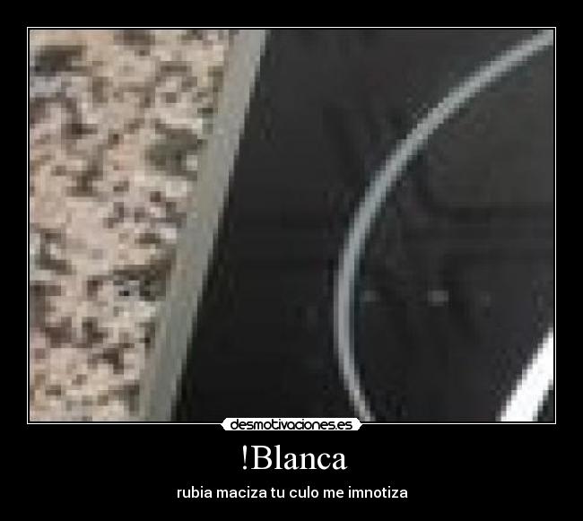 !Blanca - rubia maciza tu culo me imnotiza