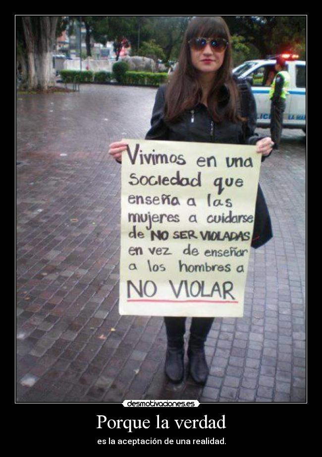 Porque la verdad -