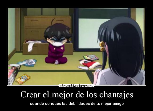 carteles tomoki prueba pureza hiyori twt desmotivaciones
