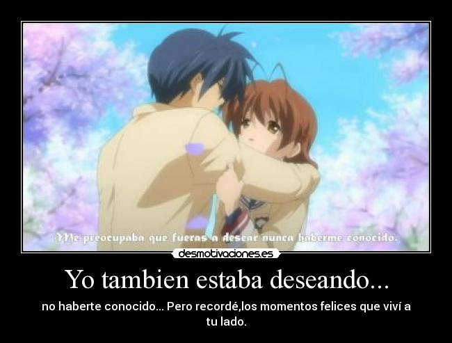 Yo tambien estaba deseando... -