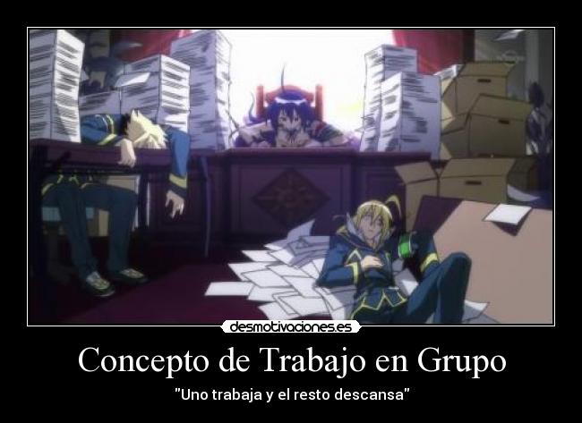 Concepto de Trabajo en Grupo - 