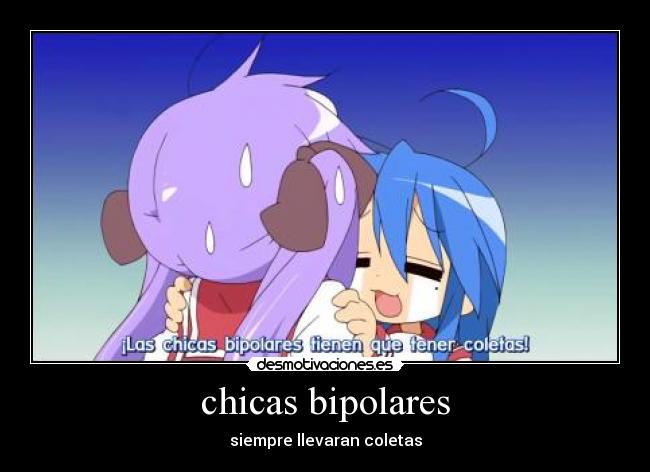 carteles anime lucky star desmotivaciones
