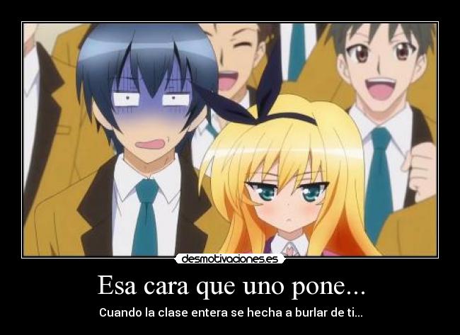 Esa cara que uno pone... - 