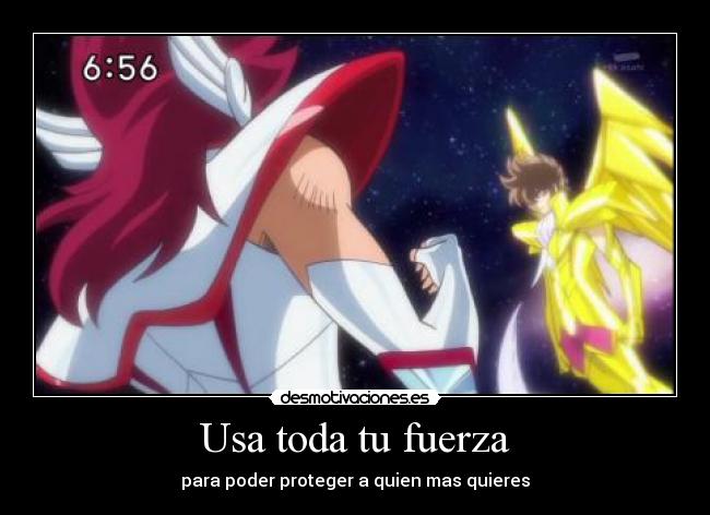 Usa toda tu fuerza -