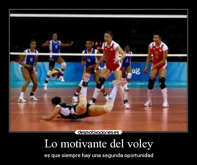 Lo motivante del voley - 