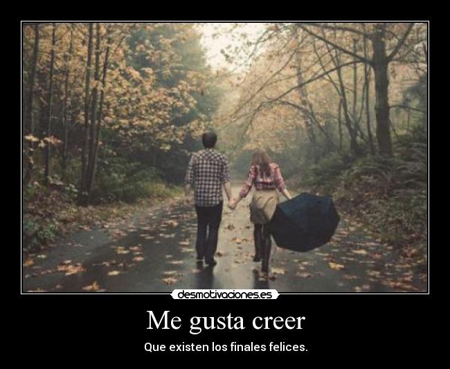 Me gusta creer -
