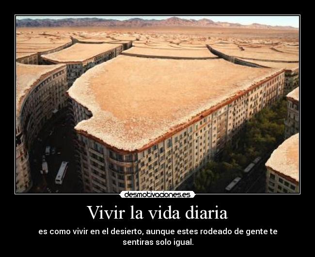 Vivir la vida diaria -