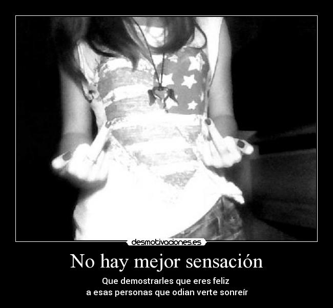 No hay mejor sensación - 