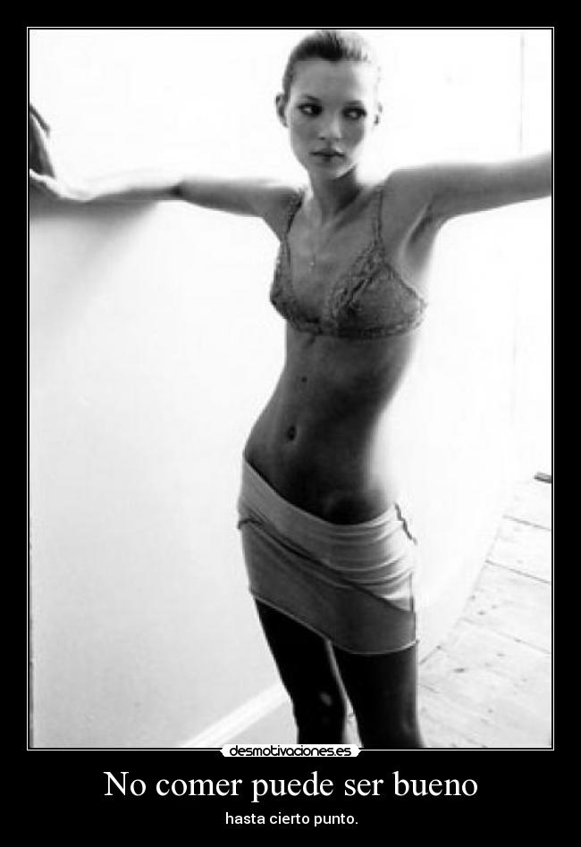 No comer puede ser bueno - hasta cierto punto.