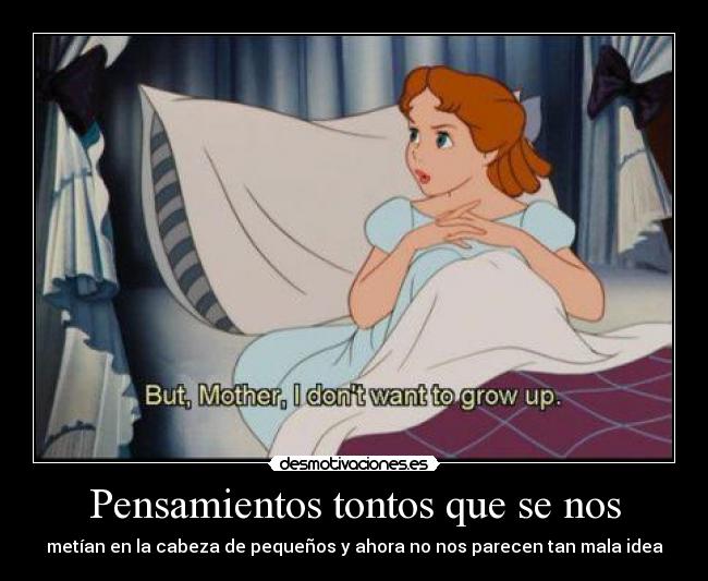 Pensamientos tontos que se nos - 